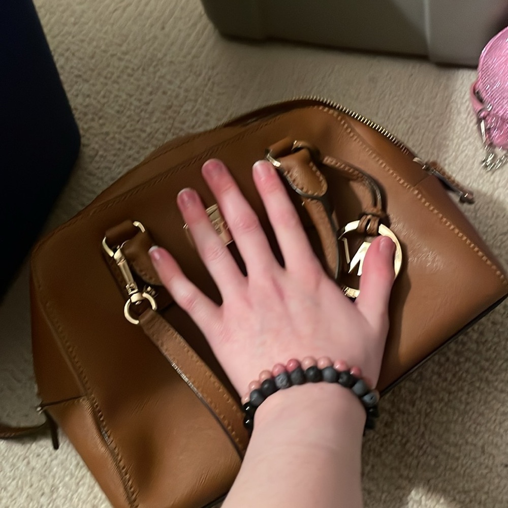 michael kors saffiano mini luggage bag - Picture 8 of 9